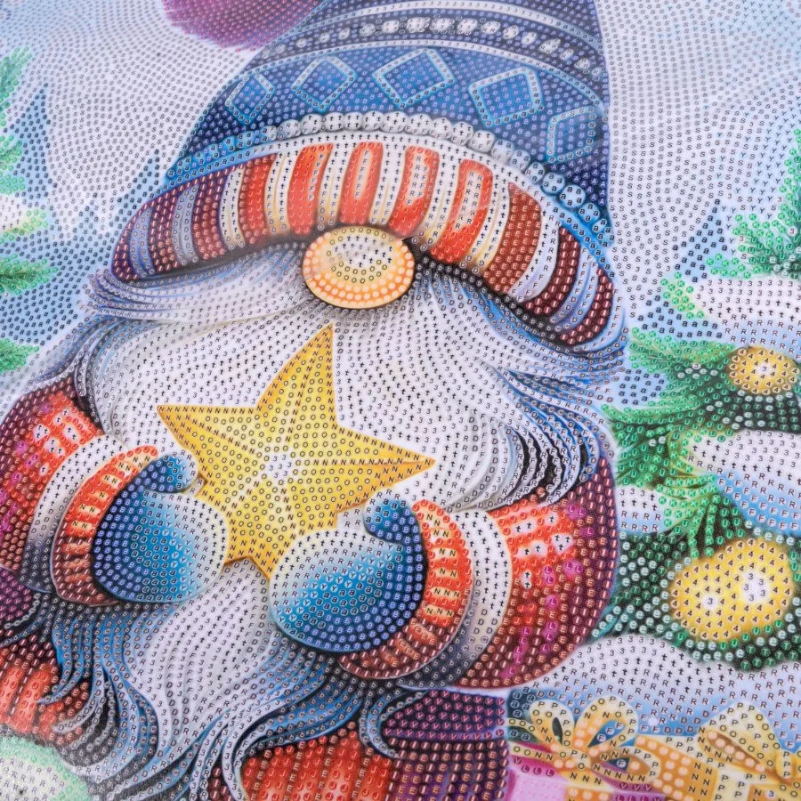 "Glittery Gonk" Crystal Art Scroll Kit 40x50cm