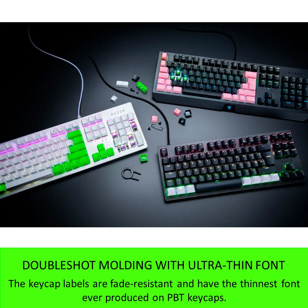 Razer Pbt Keycap Upgrade Set