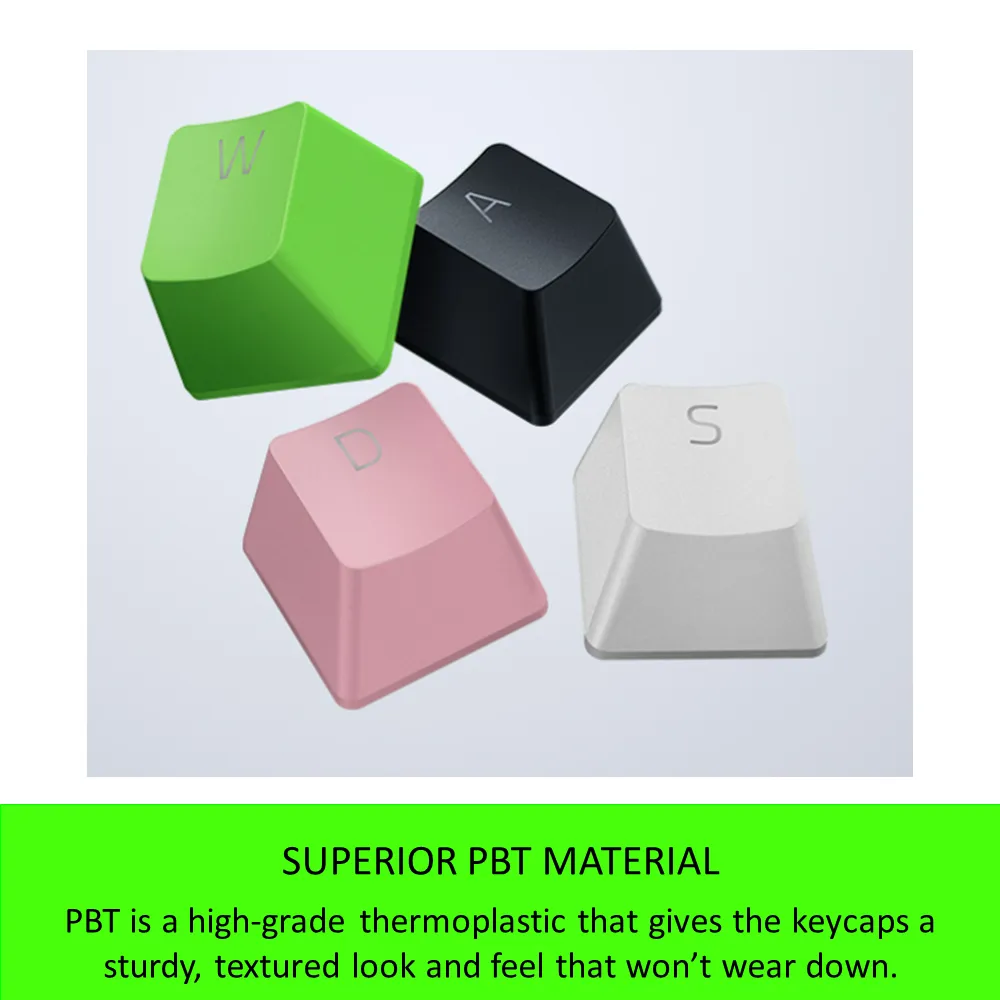 Razer Pbt Keycap Upgrade Set