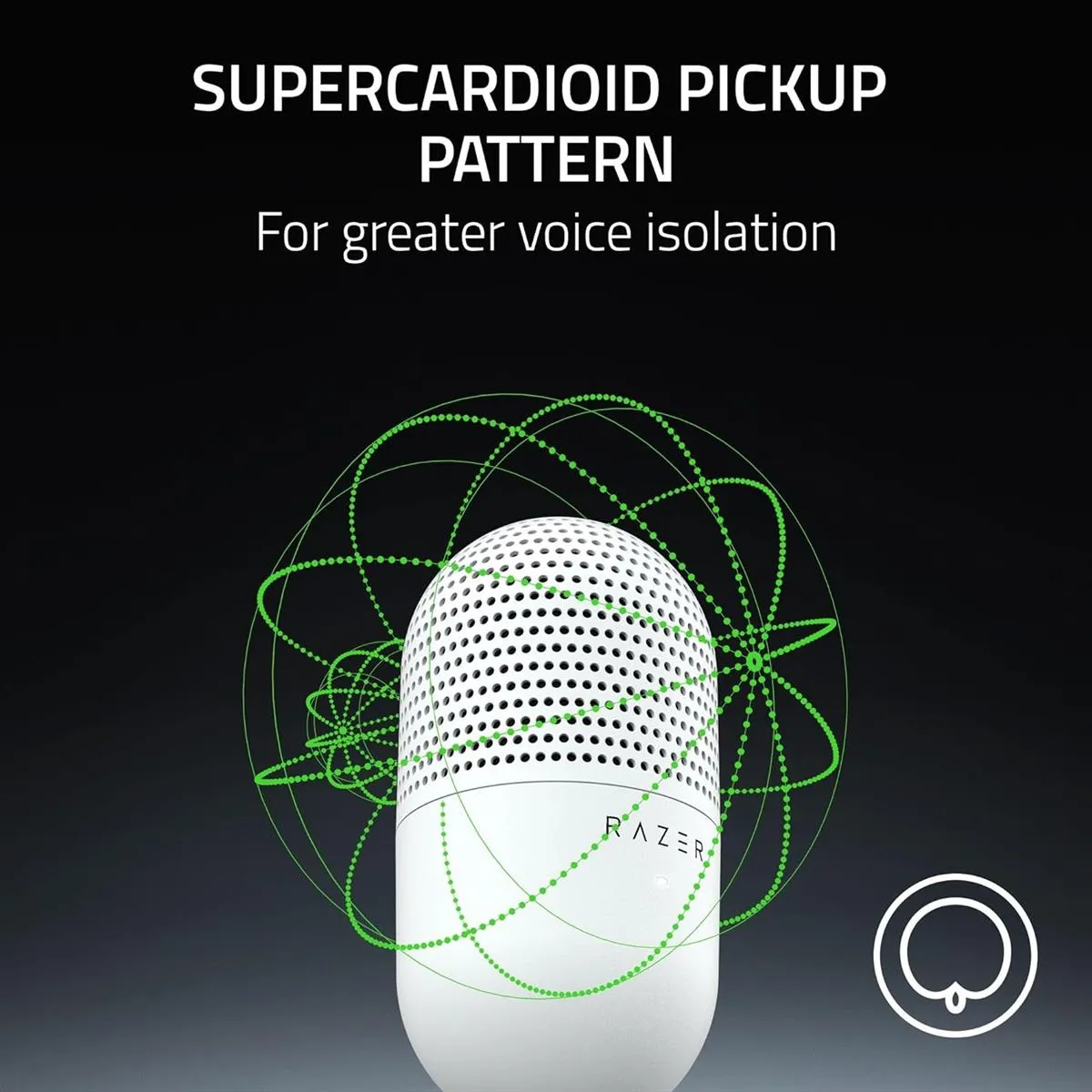 Razer Seiren V3 Mini White Microphone