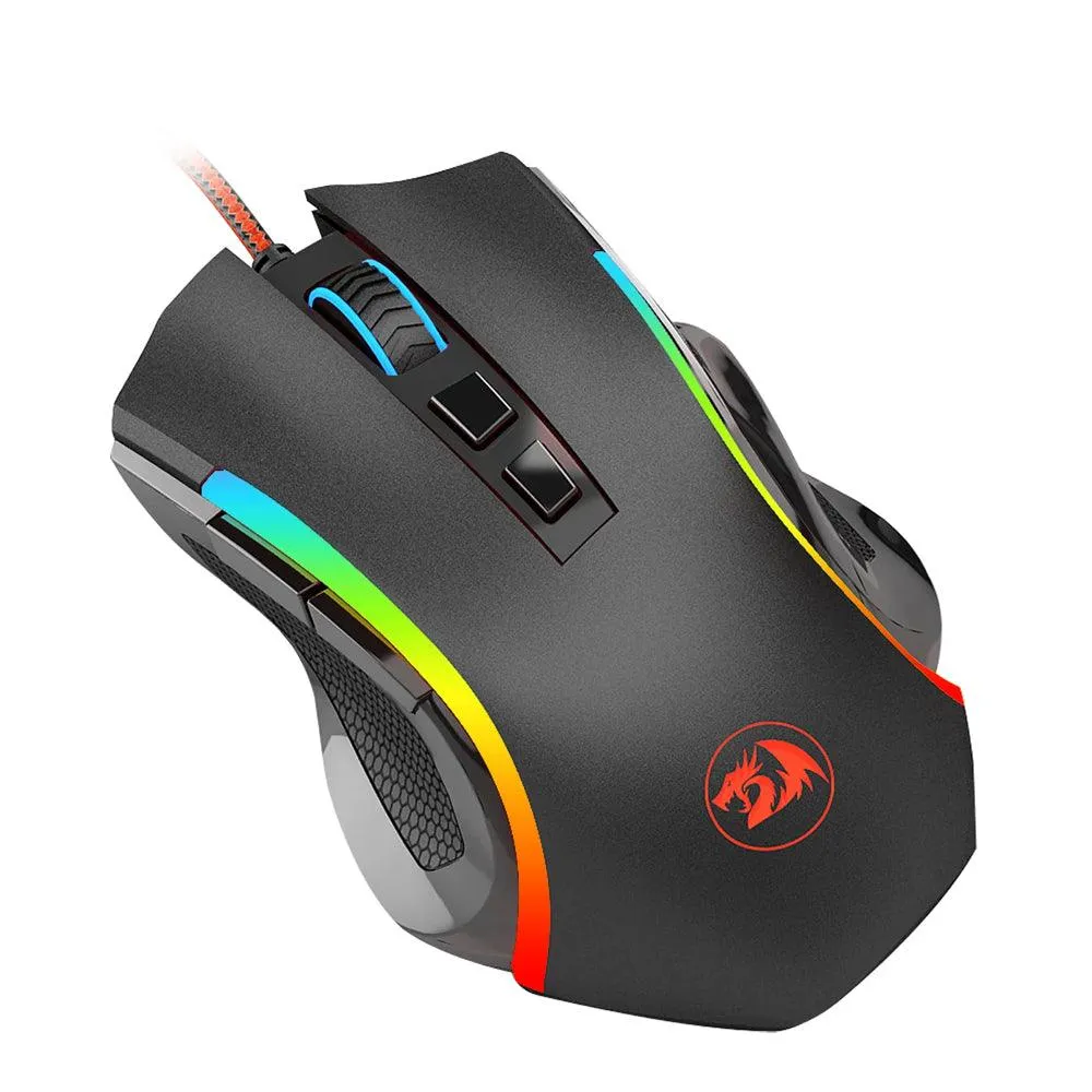 Redragon Griffin M607 Wired RGB Gaming Mouse 7200Dpi