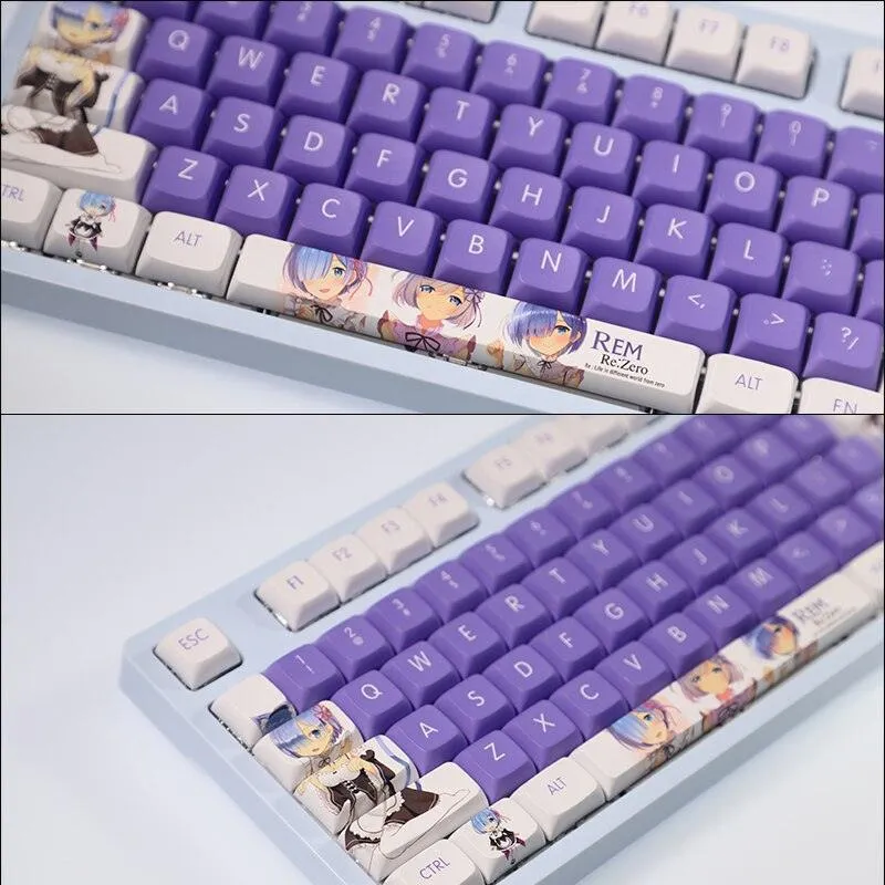 Re:Zero Rem Keycaps