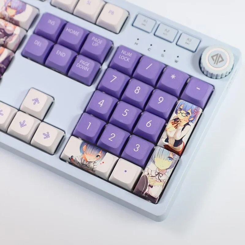 Re:Zero Rem Keycaps