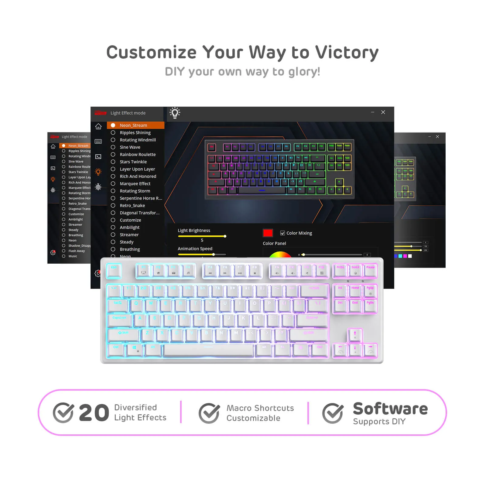 RK87 Wireless TKL Mechanical Keyboard