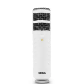 RODE Podcaster MKII Dynamic Cardioid Condenser USB Microphone with On-Board Volume Control, Dynamic End-Address Audio, Internal Pop Filter, 3.5mm Headphone Output for Podcasting, Live Streaming and Recording