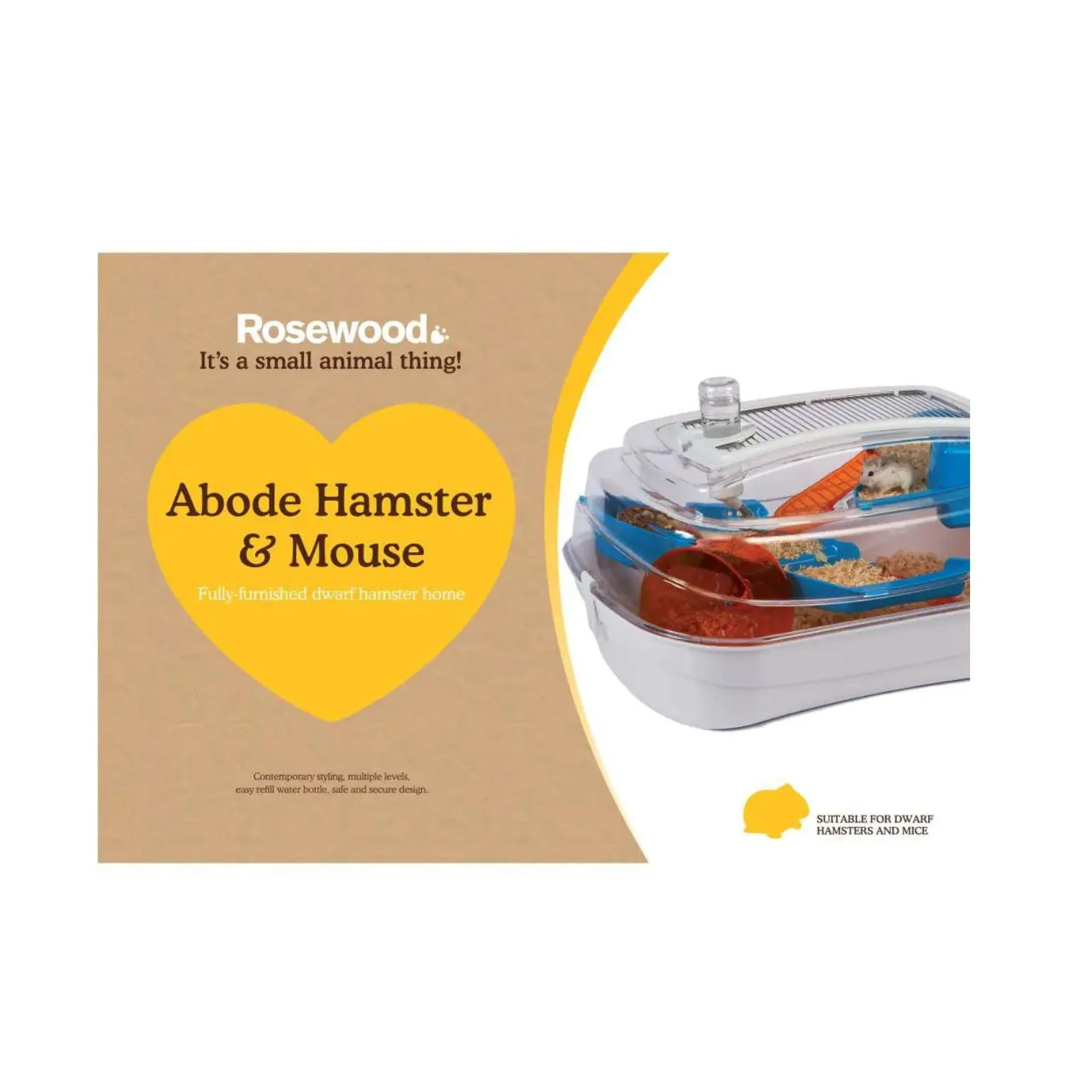 Rosewood Abode Fully-Furnished Dwarf Hamster Starter Kit 🚨 LAST CHANCE DEAL WITH FREE SHIPPING 🚨