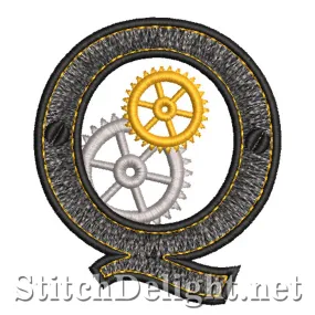SDS1466 Steampunk Font Q