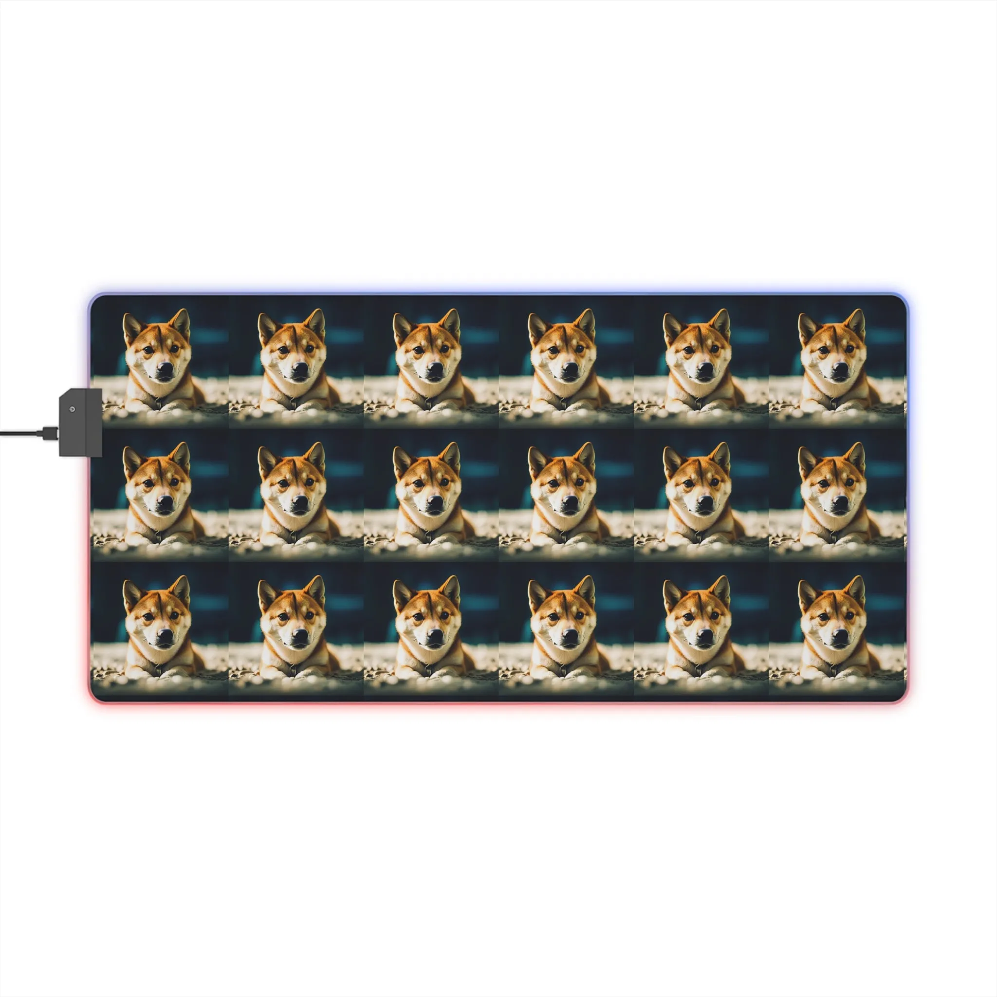 Shiba Inu LED Gaming Mouse Pad