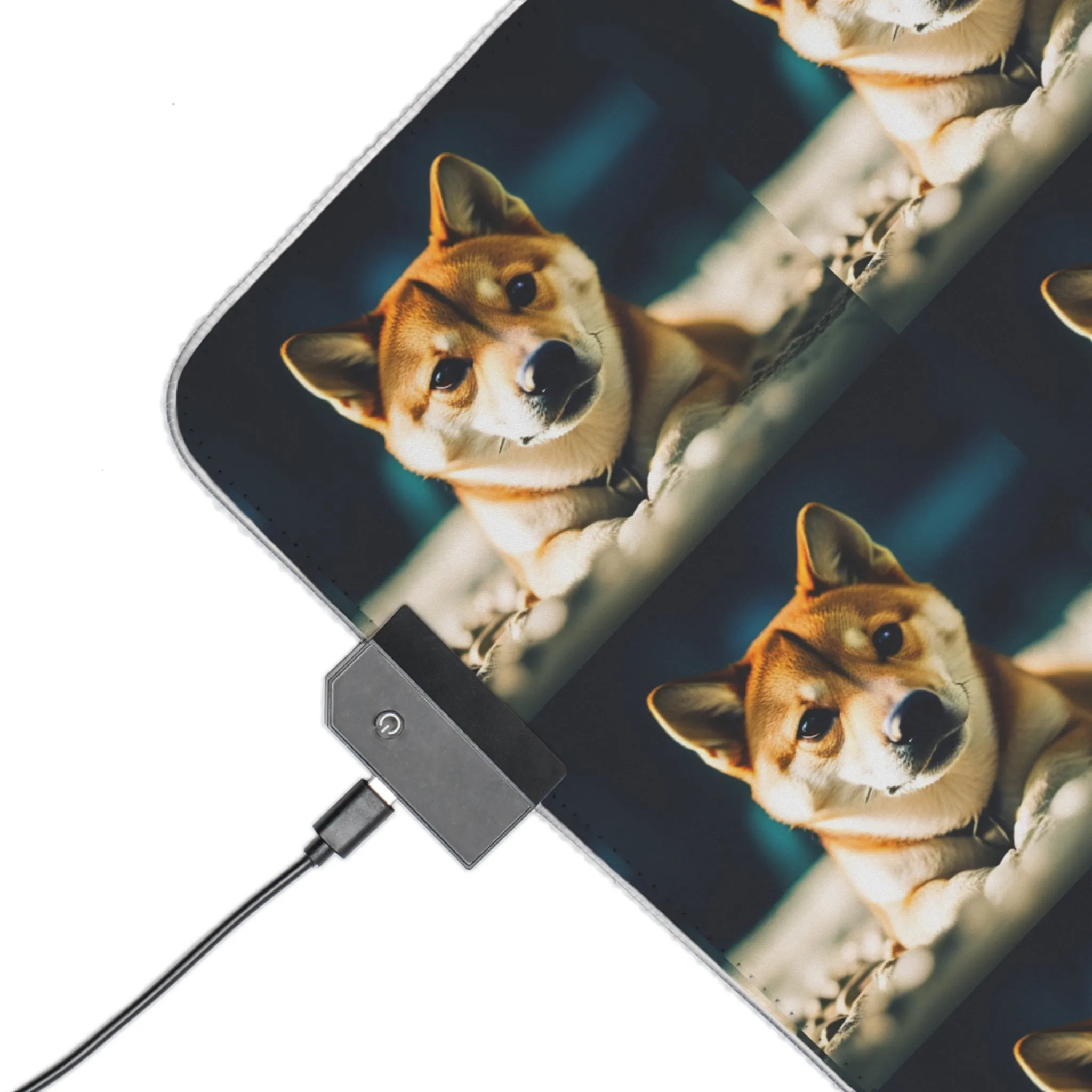 Shiba Inu LED Gaming Mouse Pad