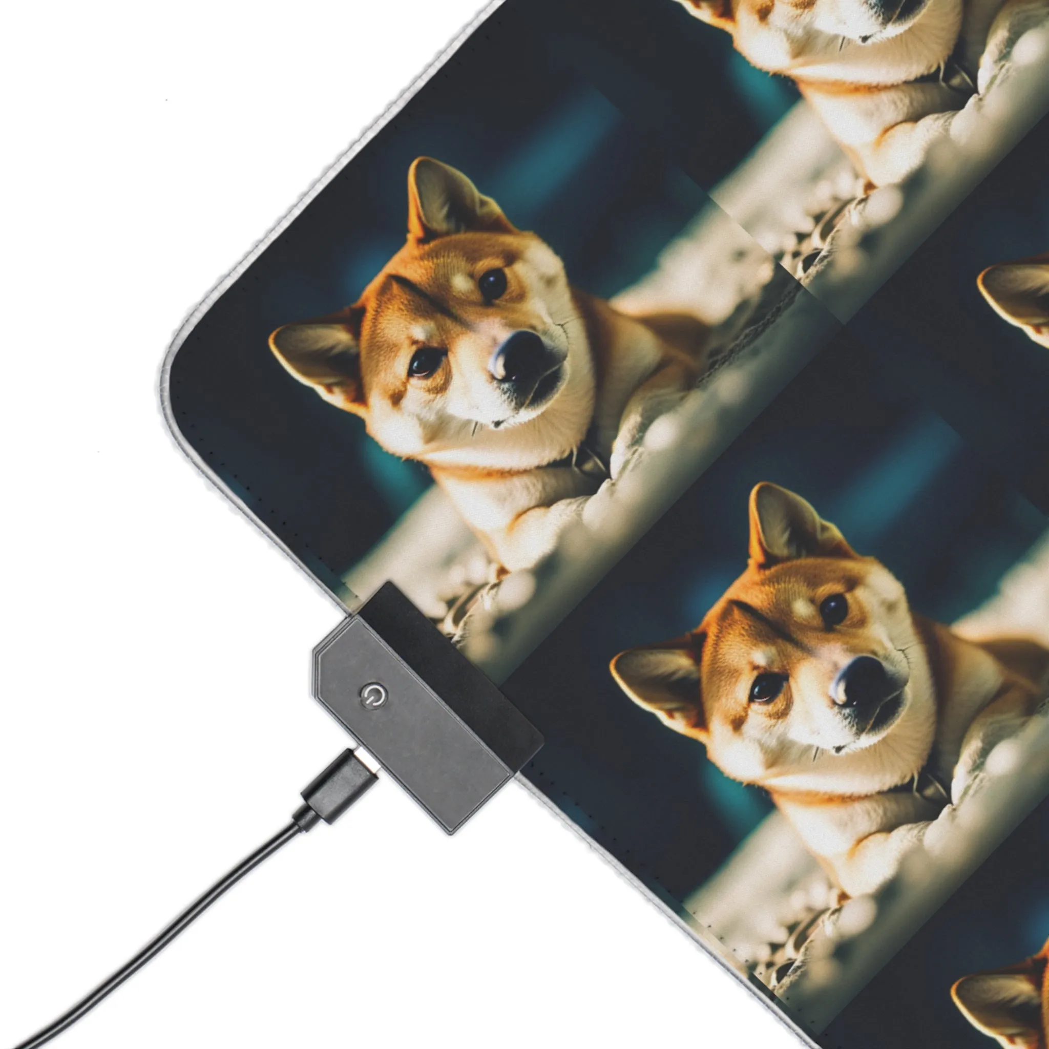 Shiba Inu LED Gaming Mouse Pad