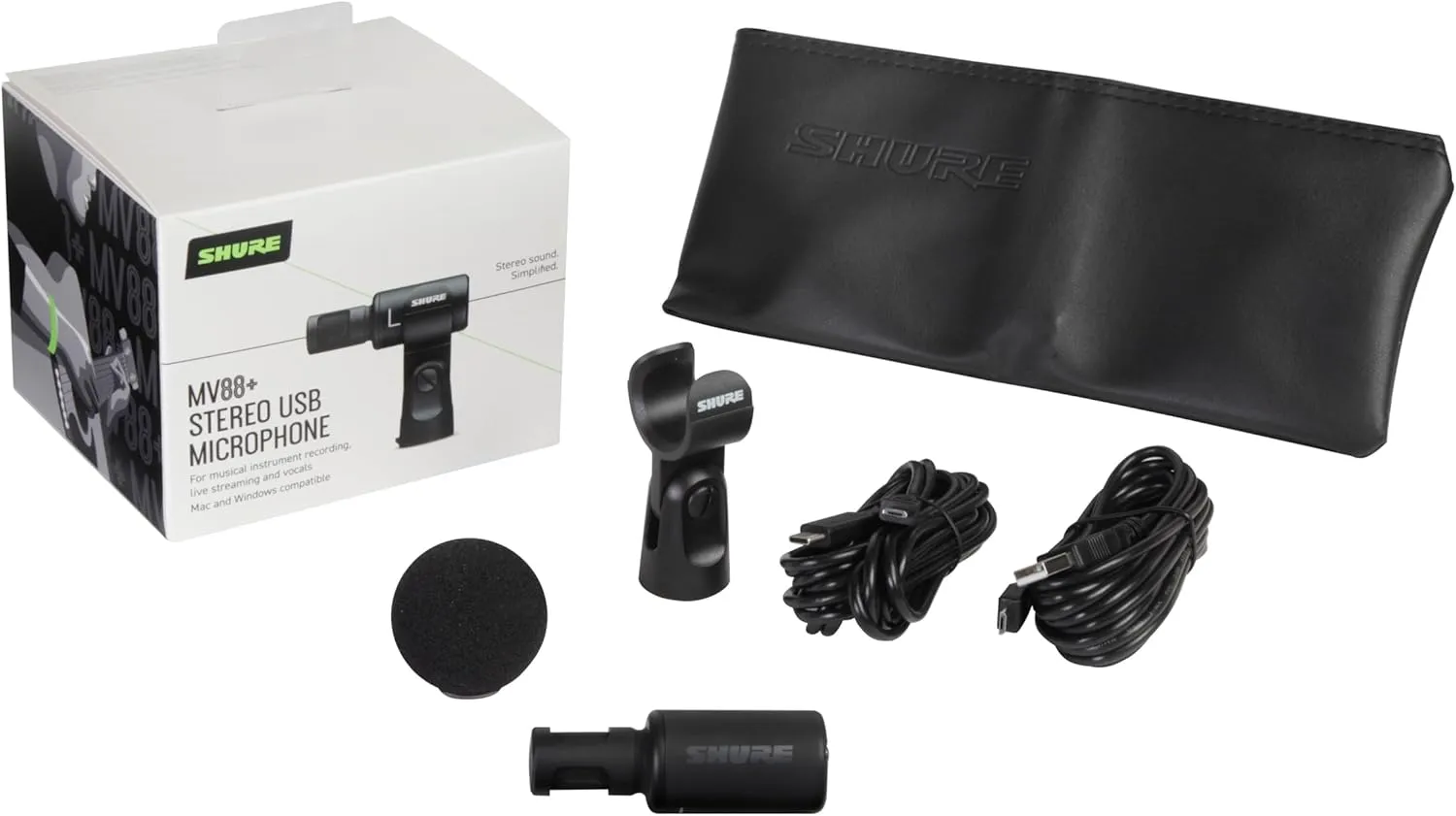 Shure MV88  Digital Stereo Condenser Microphone