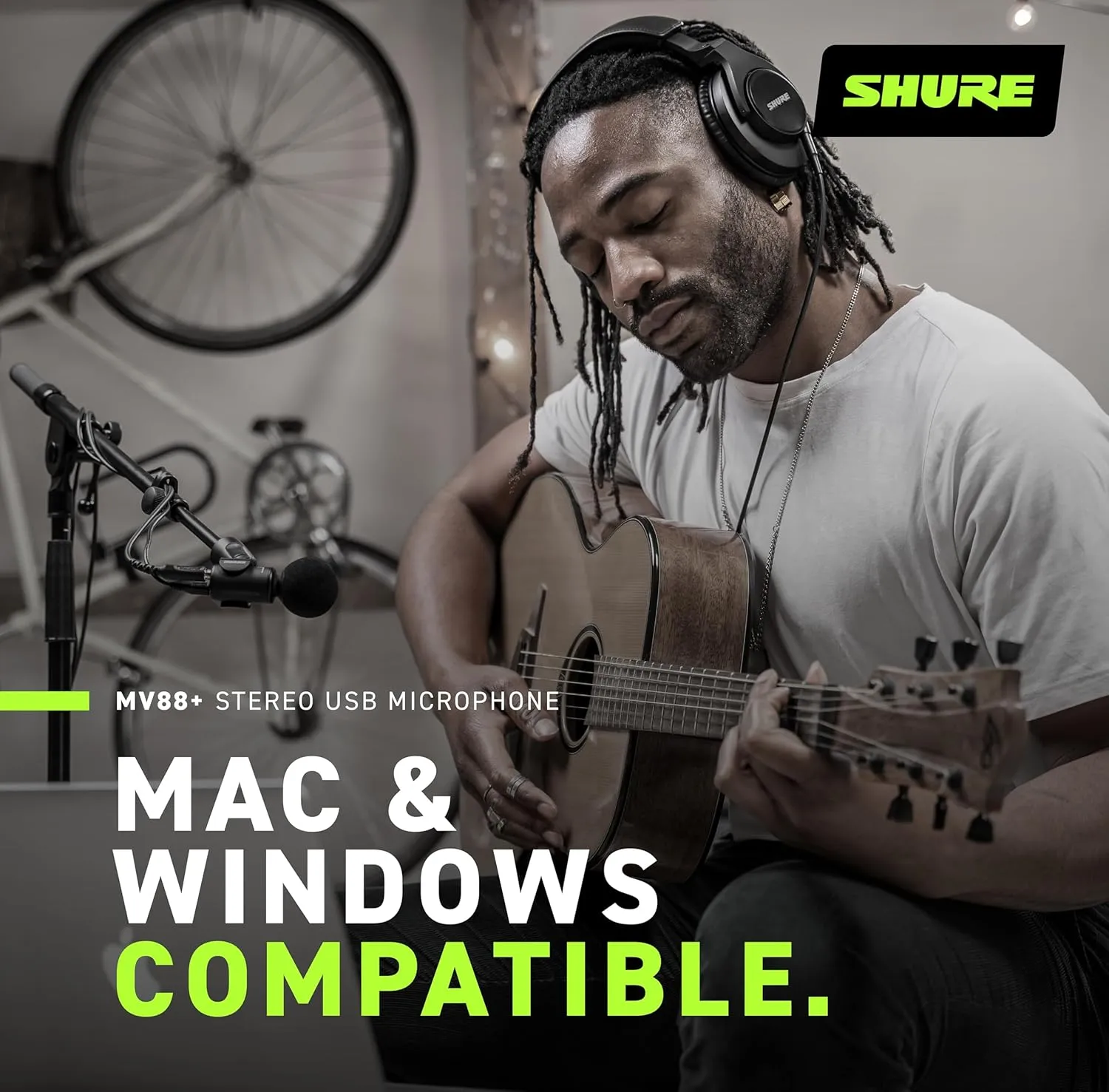 Shure MV88  Digital Stereo Condenser Microphone