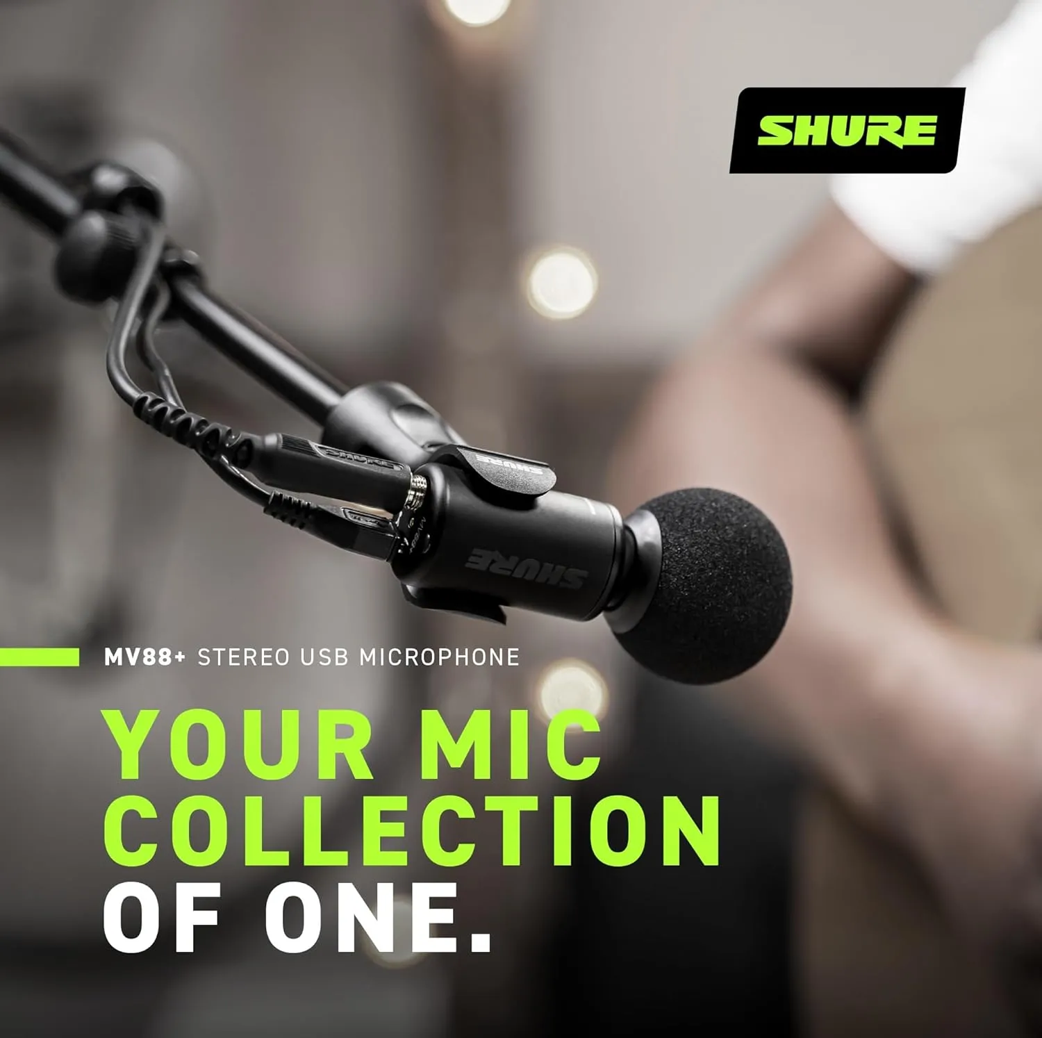 Shure MV88  Digital Stereo Condenser Microphone