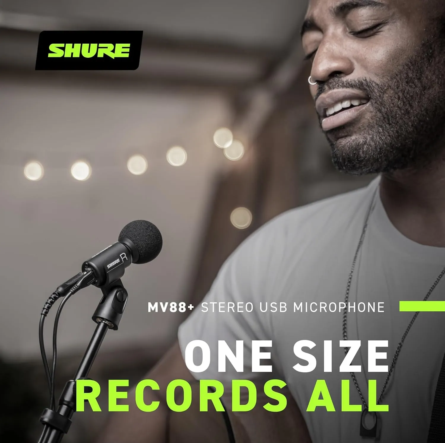 Shure MV88  Digital Stereo Condenser Microphone