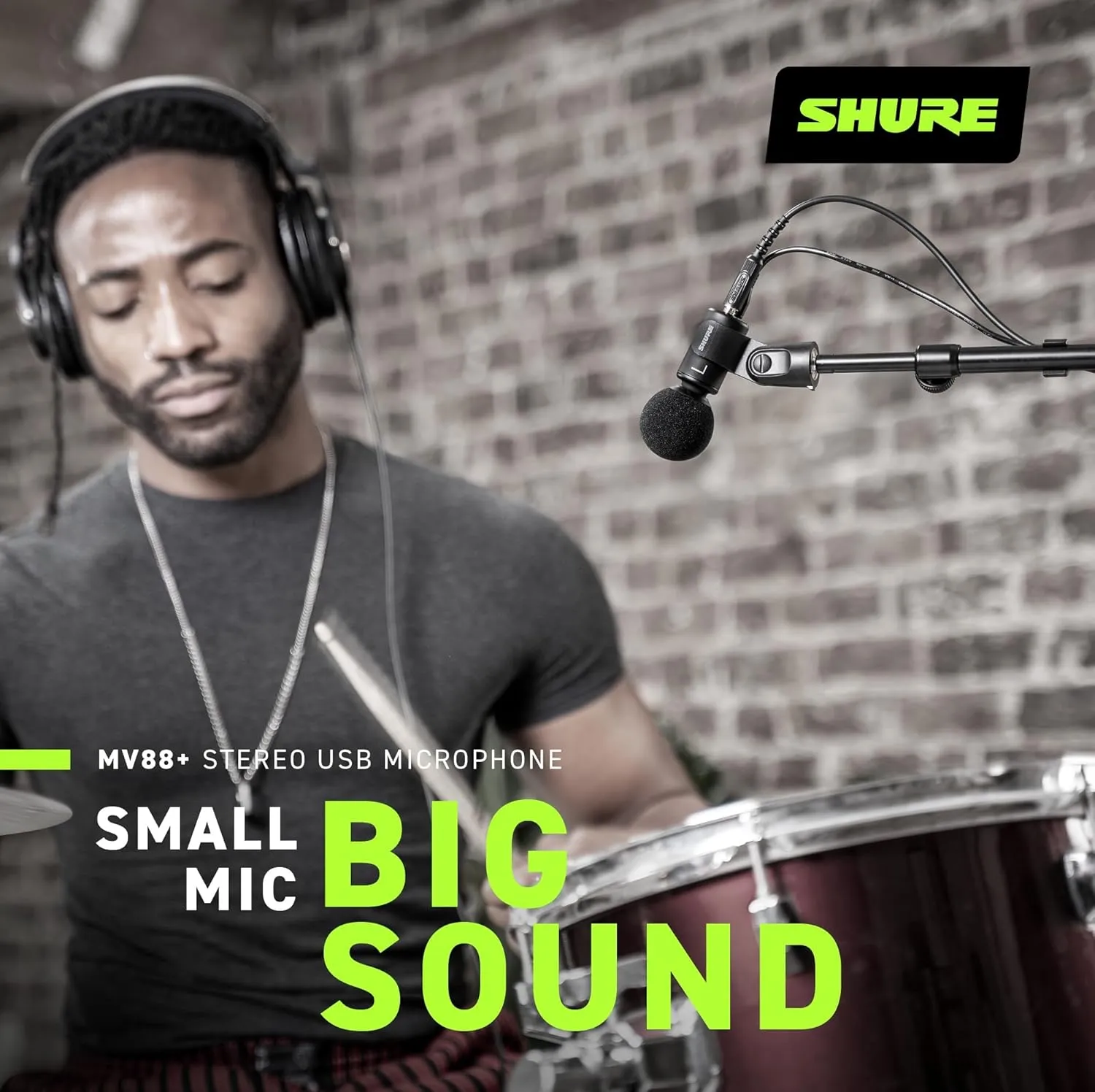 Shure MV88  Digital Stereo Condenser Microphone