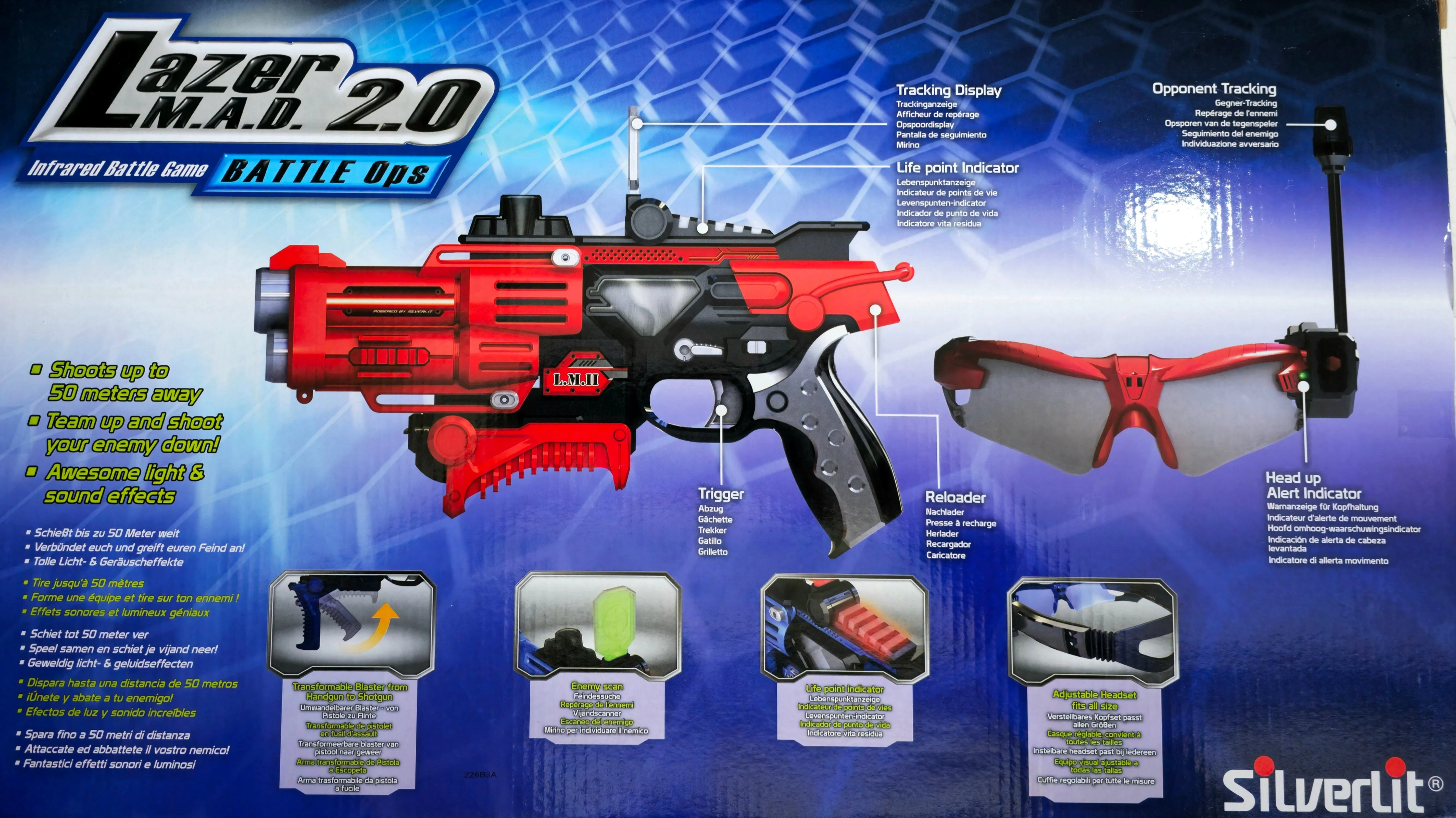 Silverlit Lazer Mad 2.0 Battle Ops