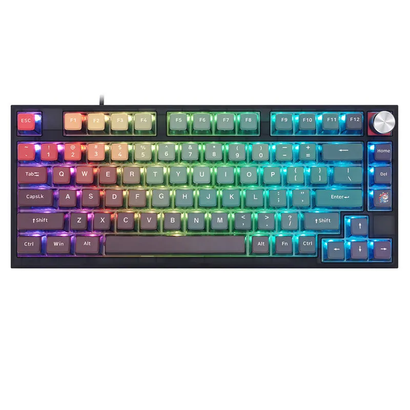 SKYLOONG GK7 Pudding PBT ASA Profile Keycap Set 126 Keys