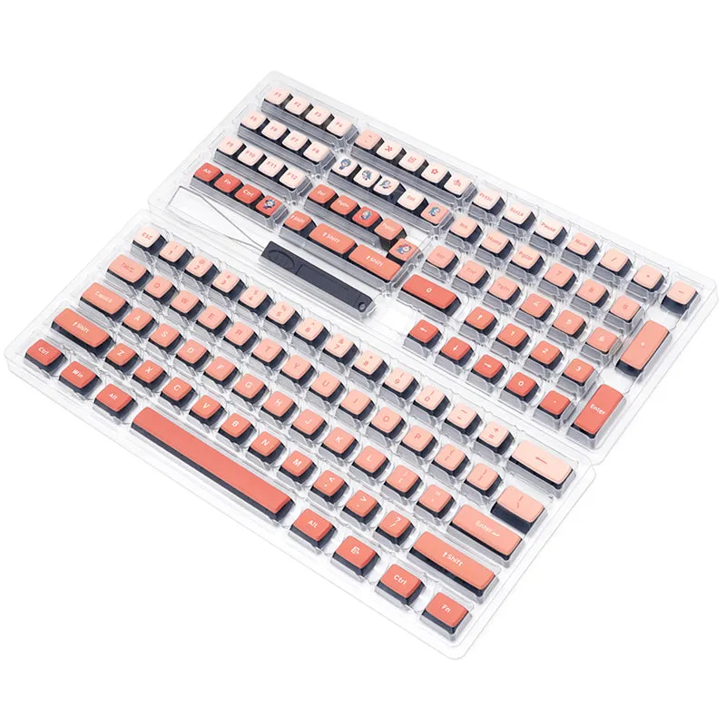 SKYLOONG GK7 Pudding PBT ASA Profile Keycap Set 126 Keys