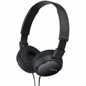 Sony MDR-ZX110 Headphones Foldable - Black