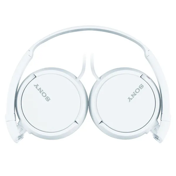 Sony MDR-ZX110 Headphones Foldable - White