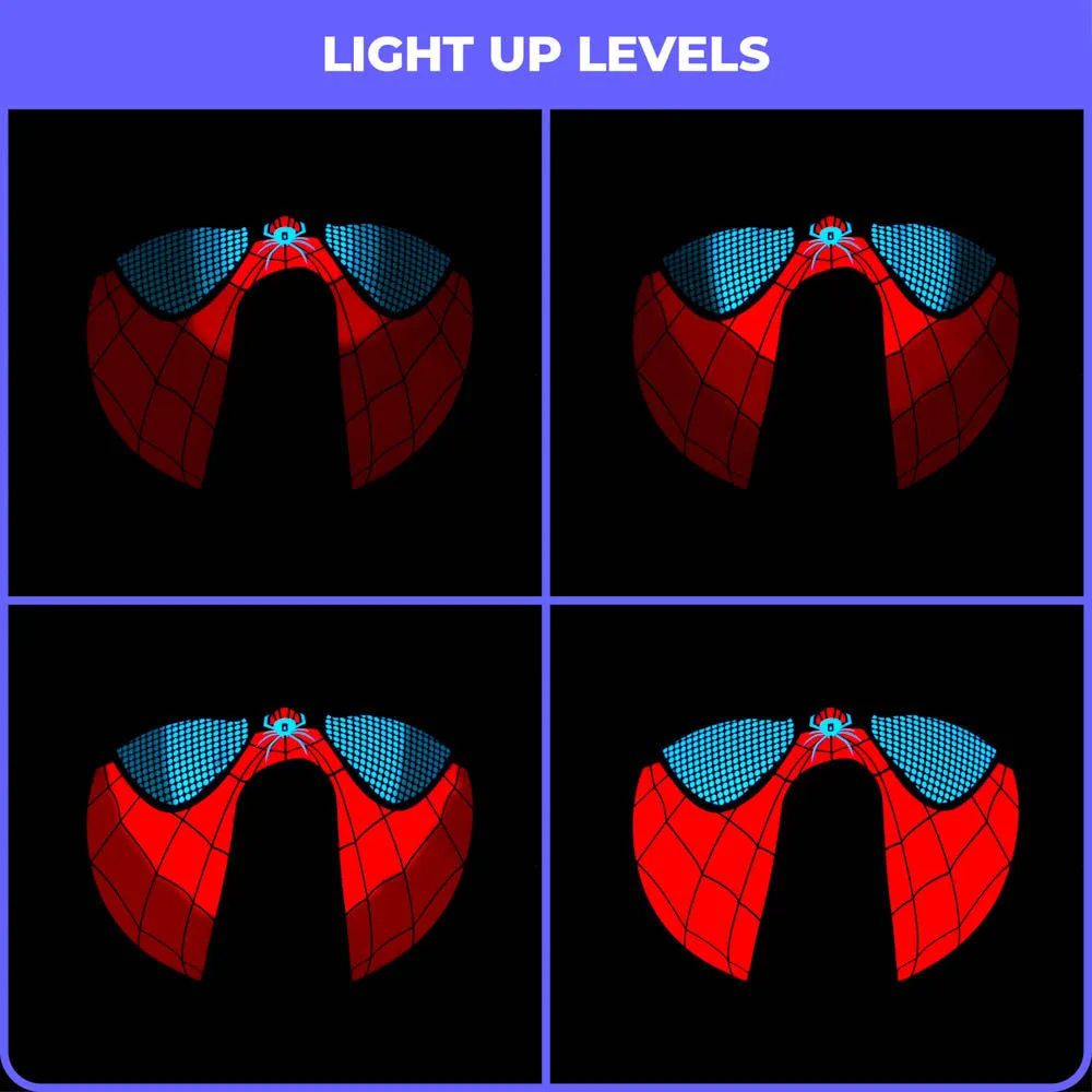 Spiderman | LED Sound Reactive Mask