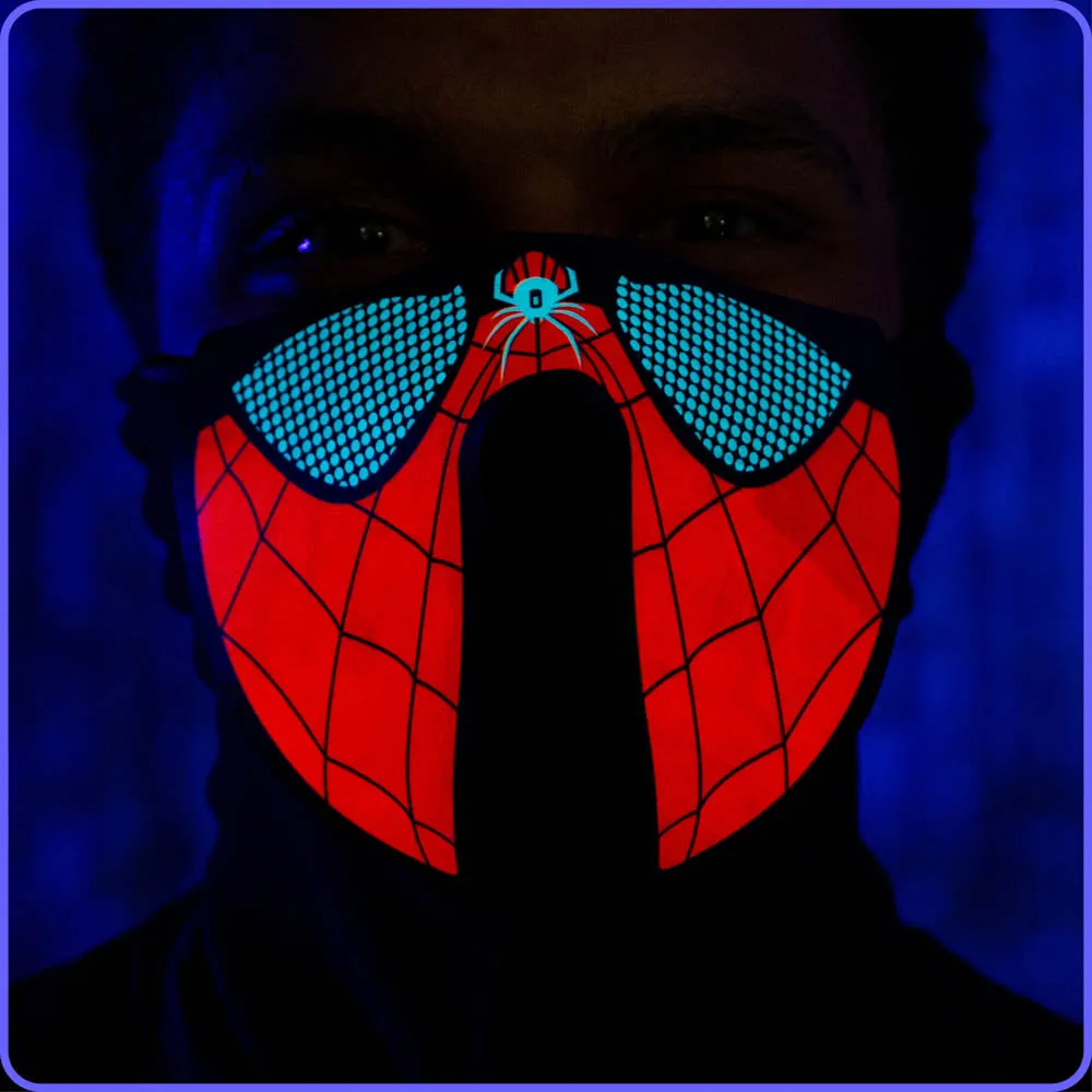 Spiderman | LED Sound Reactive Mask