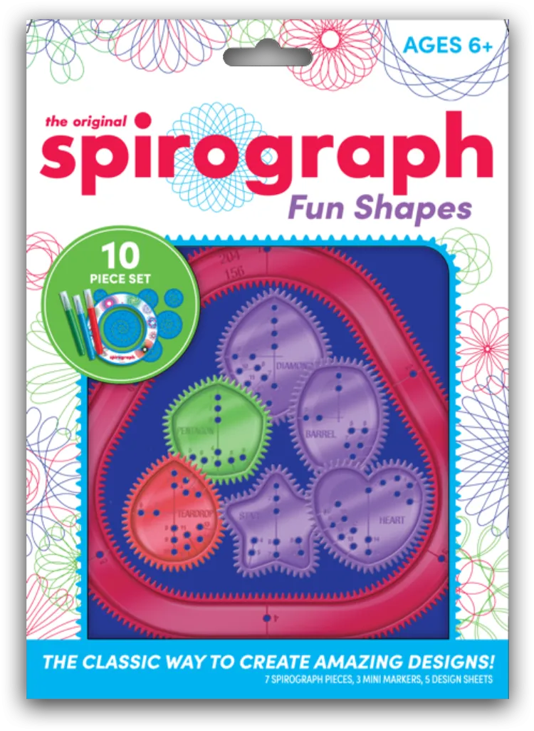 Spirograph Value Sets Fun Shapes