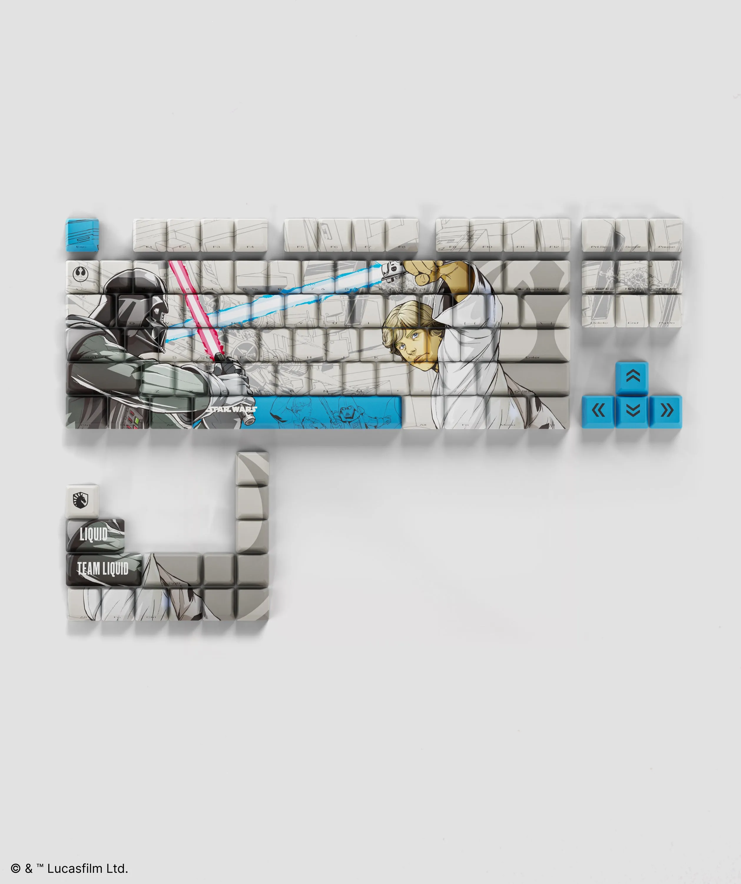 STAR WARS™ SKYWALKER KEYCAP SET