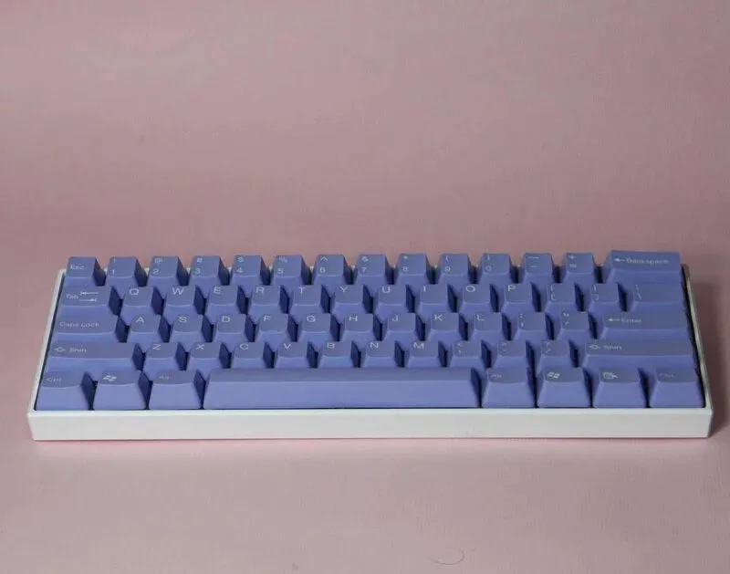 Tai-Hao Purple Wave ABS Keycap Set