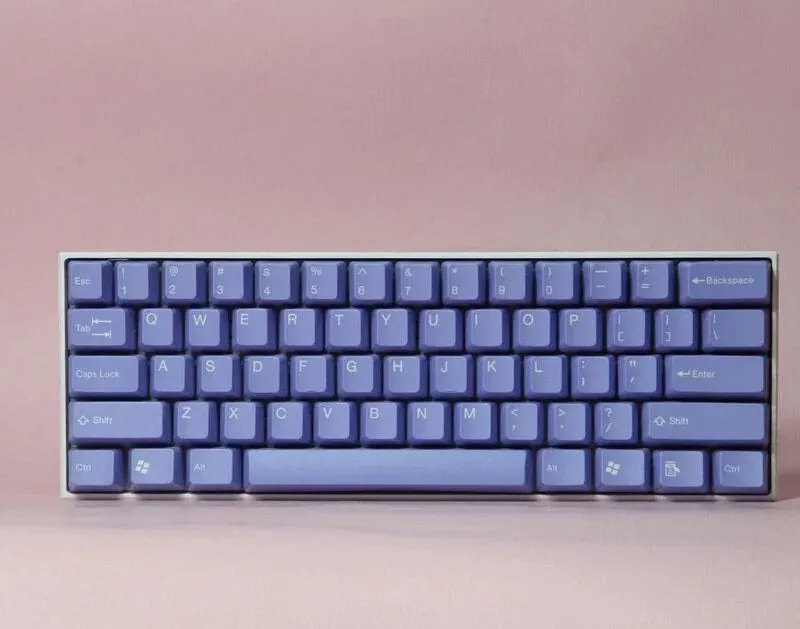 Tai-Hao Purple Wave ABS Keycap Set