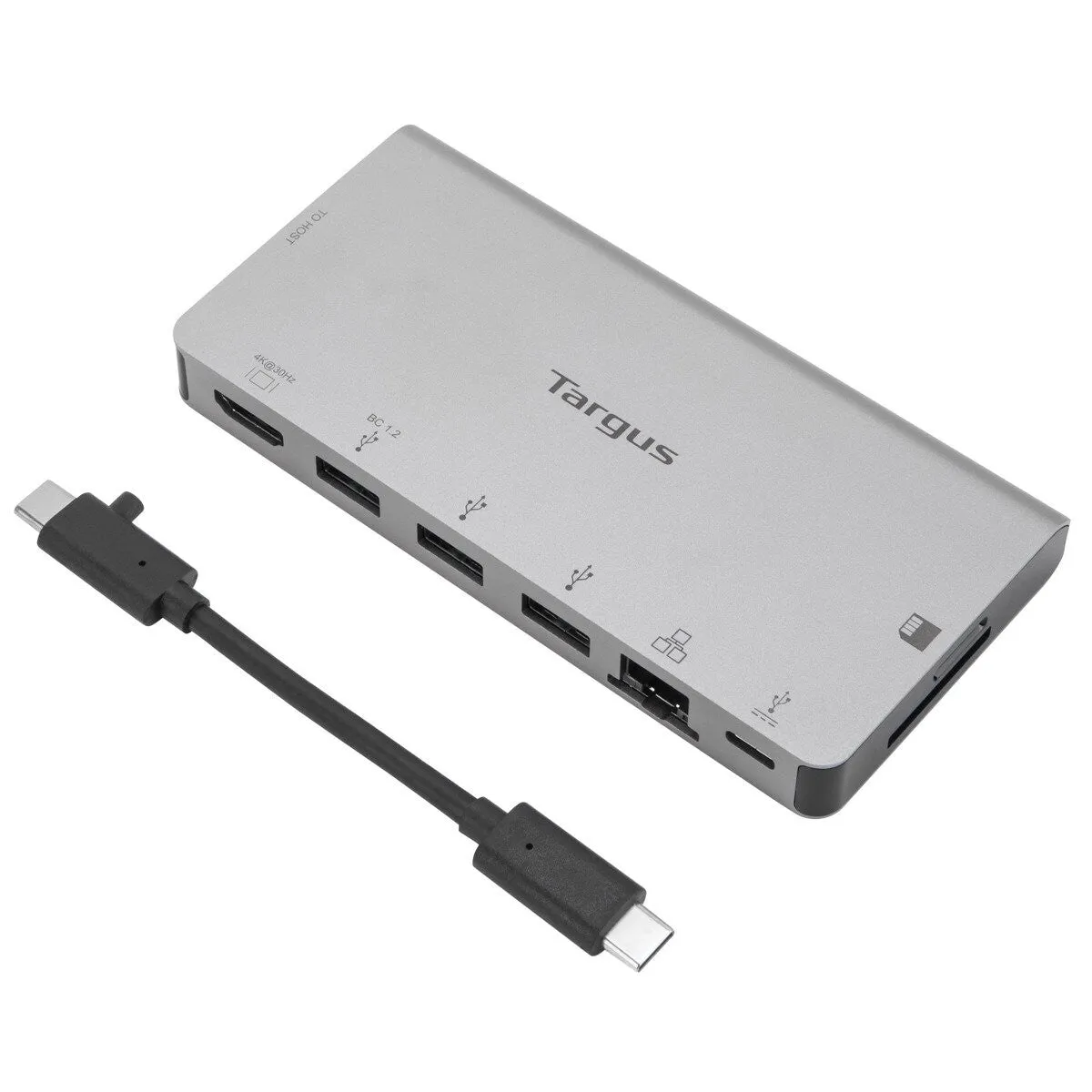 Targus DOCK414EU notebook dock/port replicator Wired USB 3.2 Gen 1 (3.1 Gen 1) Type-C Black, Silver