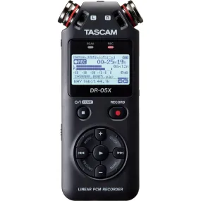 Tascam DR-05X Stereo Handheld Digital Recorder and USB Audio Interface