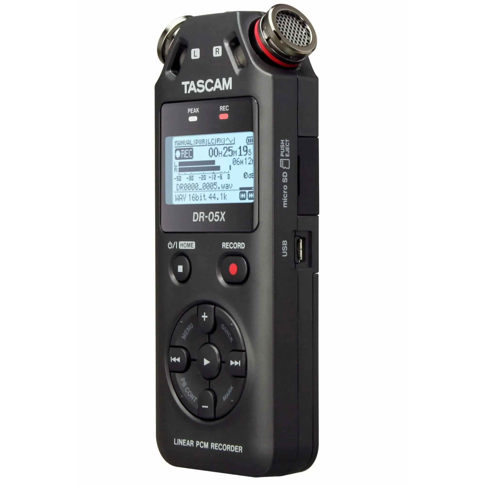 Tascam DR-05X Stereo Handheld Digital Recorder and USB Audio Interface