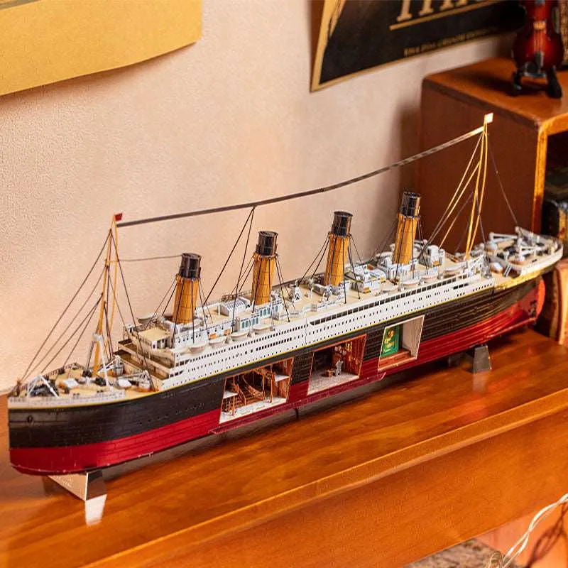 Titanic 3D Puzzle Metal Assembly Model DIY Kit