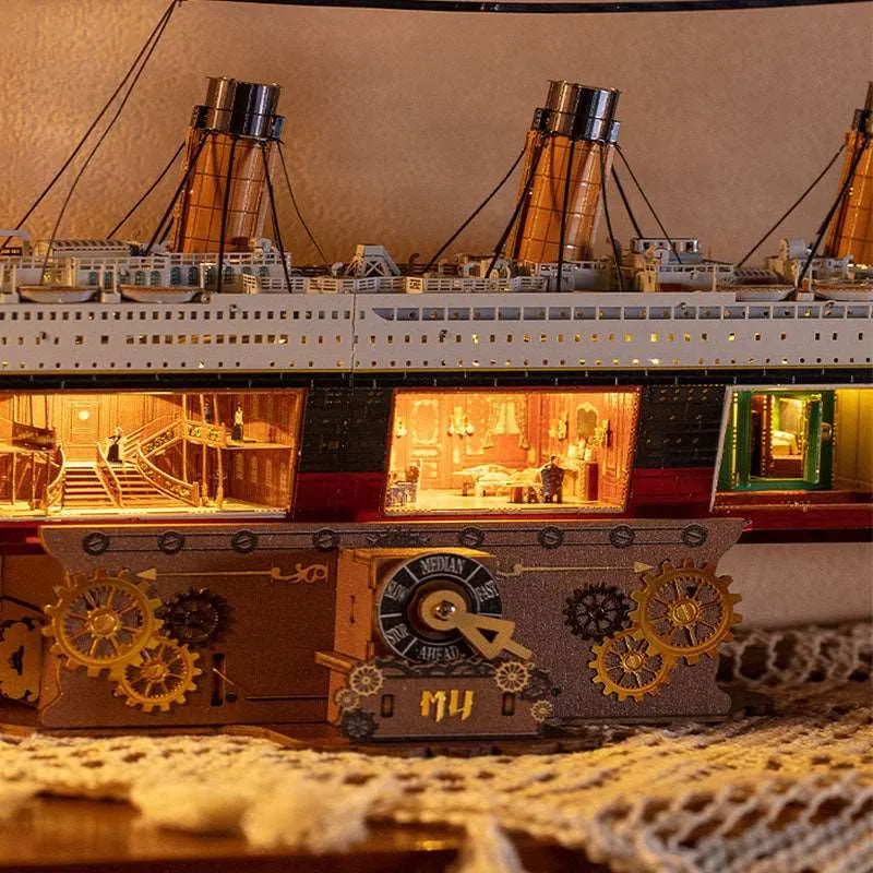 Titanic 3D Puzzle Metal Assembly Model DIY Kit