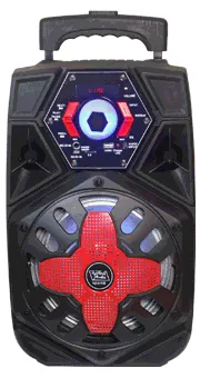 TOPTECH SPARK-8 Portable 8-Inch Bluetooth Party Speaker with LED Lights