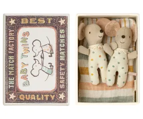 Twins, Baby mice in matchbox