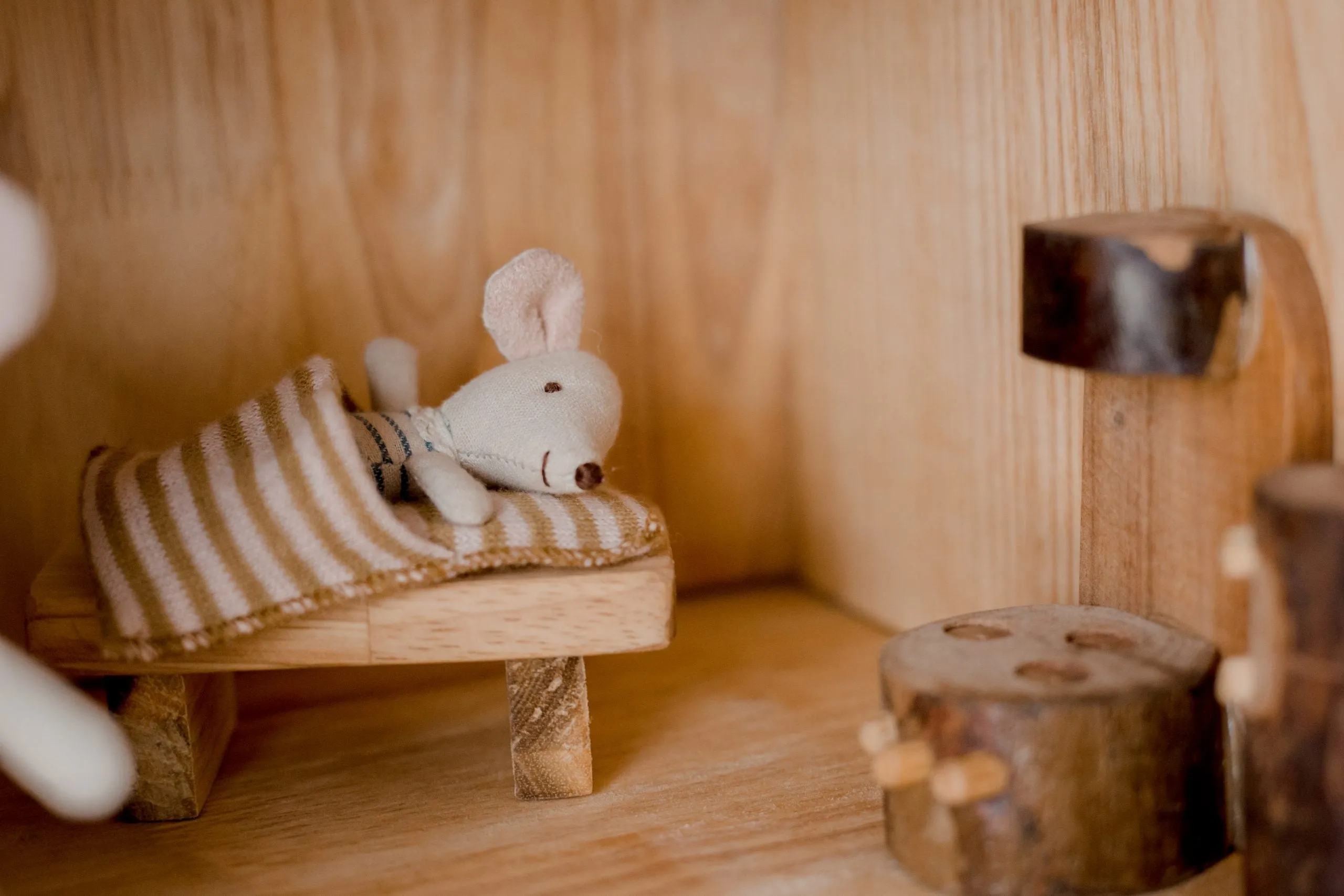 Two Storey Cottage Wooden Doll House