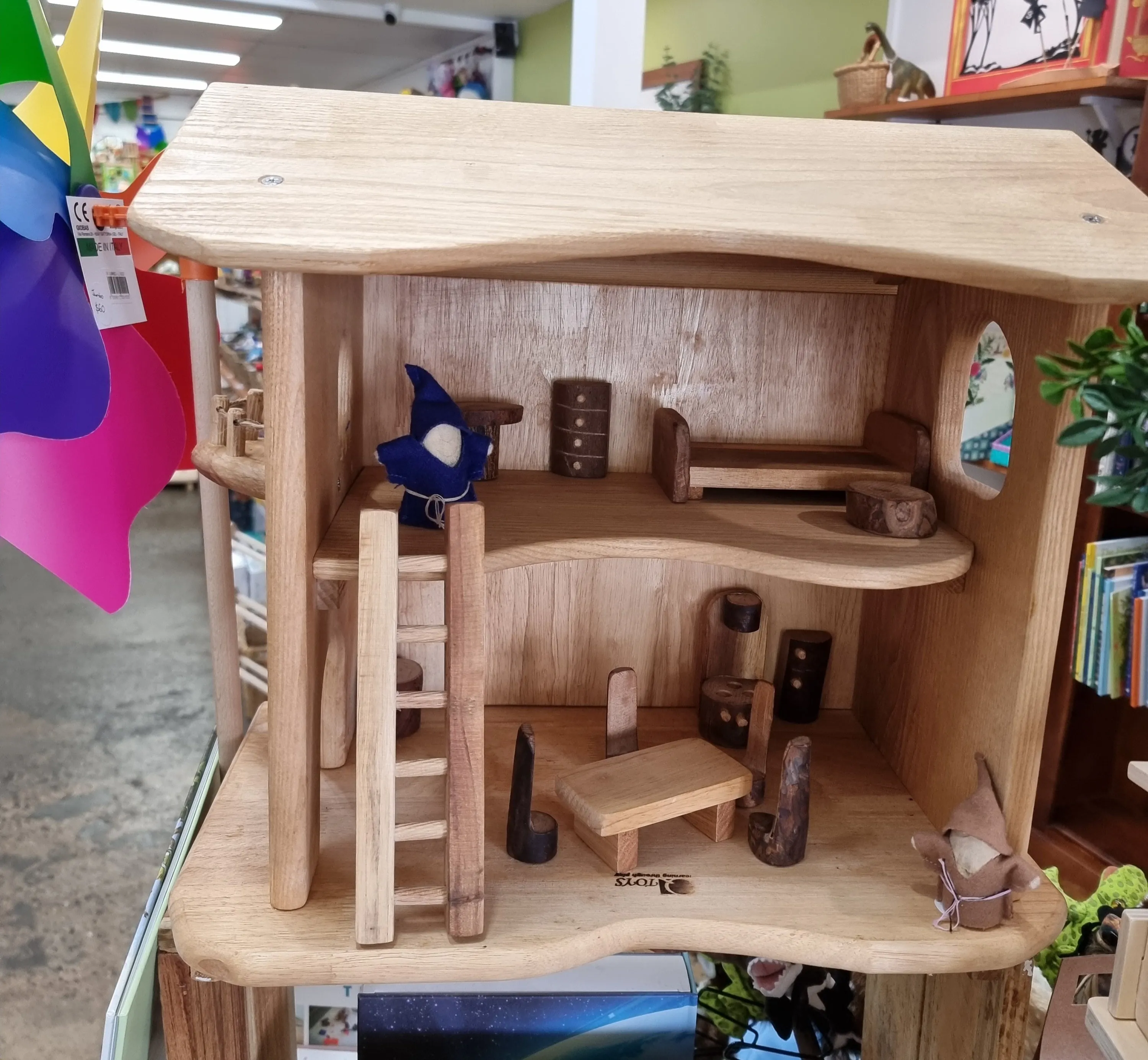 Two Storey Cottage Wooden Doll House
