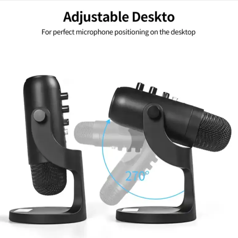 Usb Plug And Play Gaming Condenser Microphones Mc-Pw8