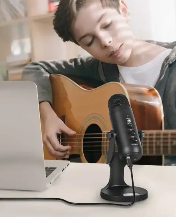 Usb Plug And Play Gaming Condenser Microphones Mc-Pw8