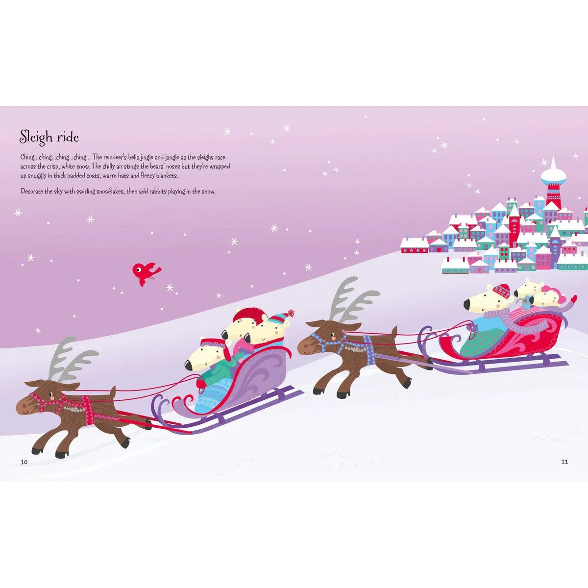 Usborne winter wonderland sticker book
