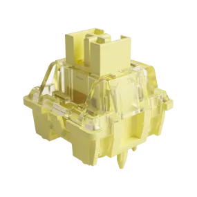 V3 Cream Yellow Pro Switch (Linear, 45pcs)