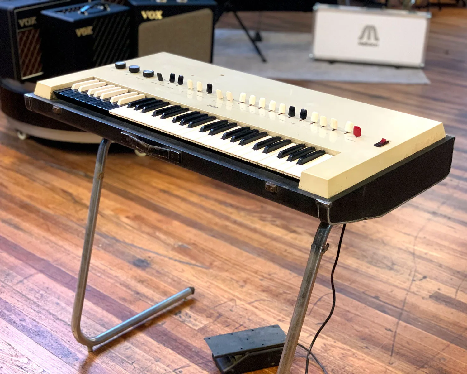Vintage YAMAHA YC-20 Combo Organ - Rare Ivory