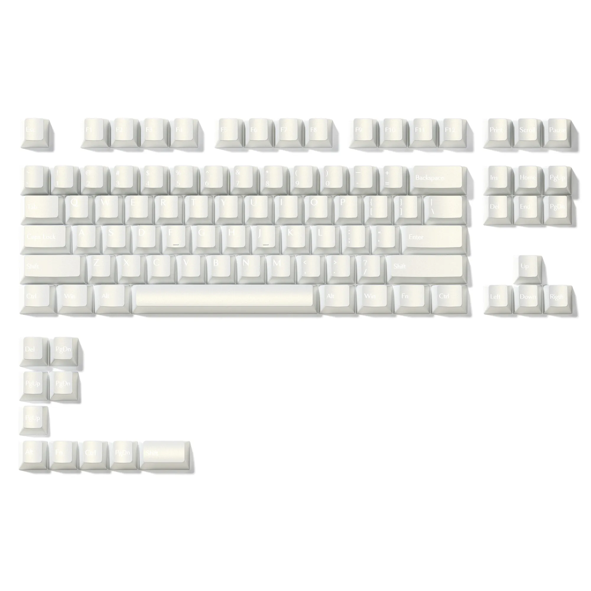 XVX  Pearlescent Magic Cherry Profile  5-sided Dye-Sub PBT Keycap Set (97-Key)