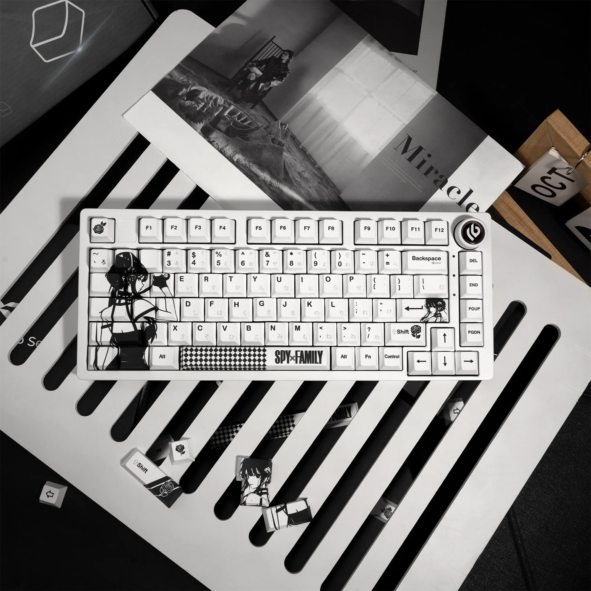 XVX  SPY FAMILY Cherry Profile 5-sided Dye-Sub PBT Keycap Set (134-Key)